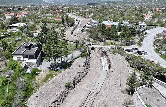 Hacılar'da taşkın riskine karşı dev yatırım
