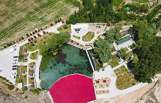 Hafta sonu sıcaktan kaçan Kayserililer soluğu orada aldı