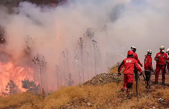 Harmancık yangını Kayserili iş adamını da vurdu! 3 kuyu hasar aldı, üretim geçici durdu