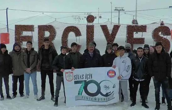 Hayatlarında ilk defa Erciyes'i gördüler