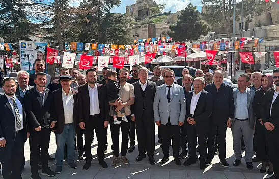 Hulusi Akar belediye başkanlığı seçim çalışmasında