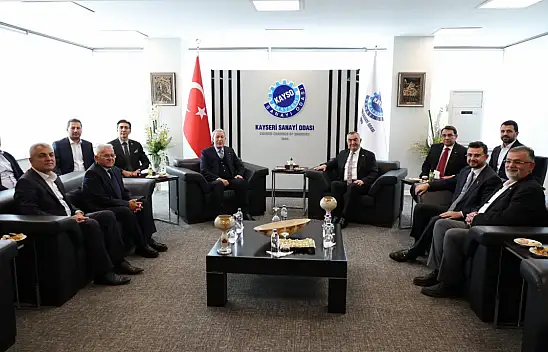 Hulusi Akar'dan KAYSO'ya ziyaret! Kayseri sanayisinin geleceği konuşuldu!