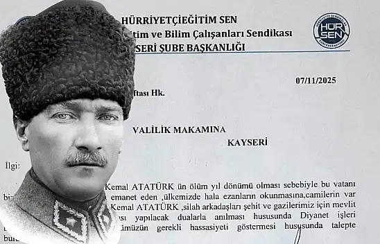Hürriyetçi Eğitim Sen'den dikkat çeken 10 Kasım talebi