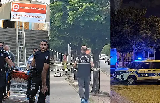 Huzur şehri Kayseri'de camilere kan bulaştı