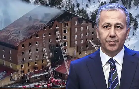 İçişleri Bakanı Bolu yangınını bakın hangi Kayseriliden öğrenmiş