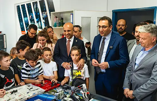 İki Kayserili İzmir'de buluştu! İzmir'in Kayserili Başkanına ziyaret
