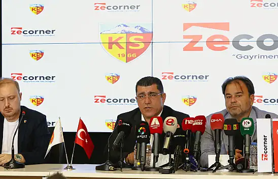 İmzalar atıldı. Kayserispor artık Zecorner Kayserispor, hedef Avrupa