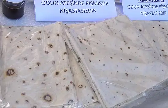 İncesu Belediyesi yerini aldı! Yufka ekmeği revaçta