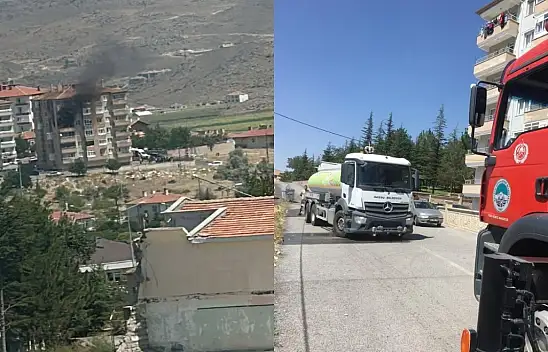 İncesu'da çıkan yangına anında müdahale! Ekipler seferber oldu