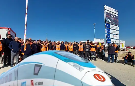 İşçiler İş bıraktı: Kayseri-Ankara Hızlı tren inşaatında çalışmalar durdu!