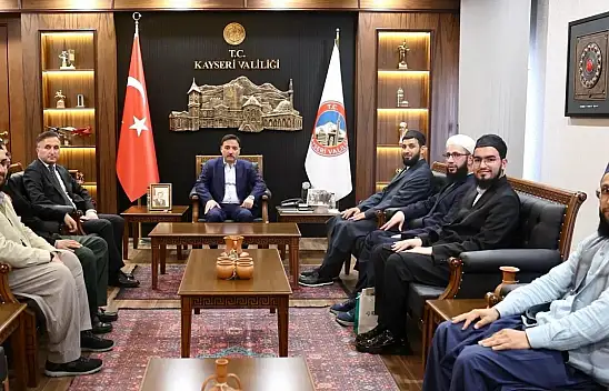 İsmailağa cemaatinden Kayseri valisine ziyaret