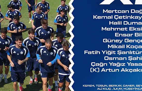 İşte Erciyes 38 FK'nın 11'i