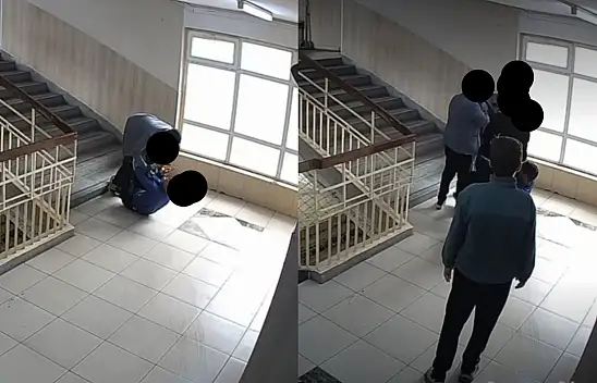 İşte Kayseri'de meydana gelen ve tepki toplayan o olayın görüntüleri