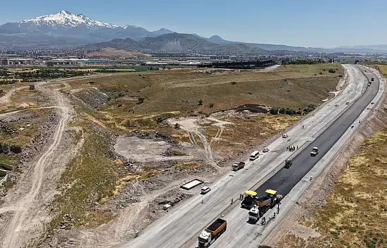 İşte Kayseri'deki 200 milyonluk yolun son durumu