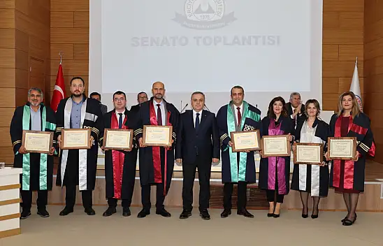 İşte Kayseri'nin yeni profesörleri