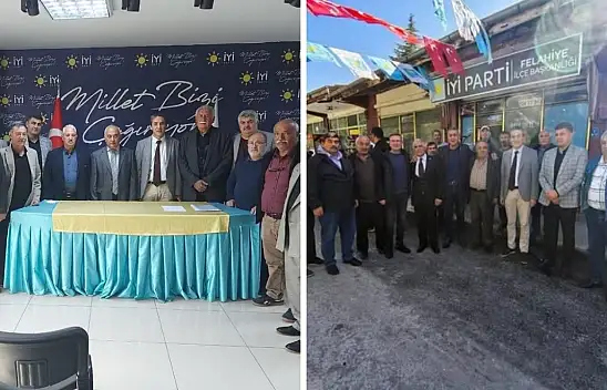 İYİ Parti Kayseri'de kongre maratonu! Felahiye ve Hacılar'da başkanlar belli oldu