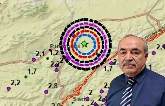 Jeoloji Mühendisi Evsen: Kayseri'de 5.5 büyüklüğüne kadar deprem olabilir