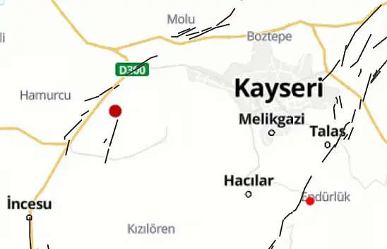 Jeoloji Mühendisi Kayseri'deki iki depremi değerlendidi