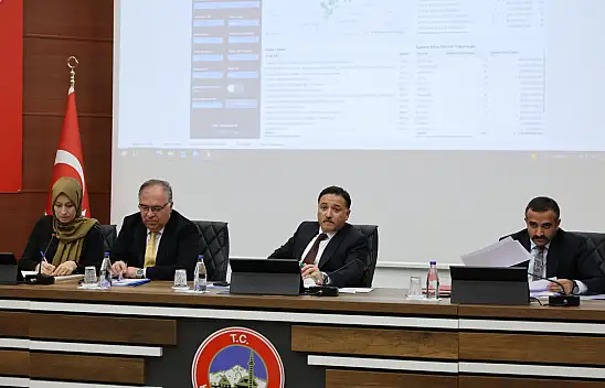 Kamu Kurumları ile Vali toplantı yaptı!