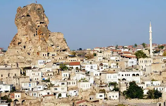 Kapadokya'da ölümden döndü: Kayadan son anda kurtuldu