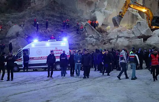 Göreme'de 1 kişinin cansız bedenine ulaşıldı