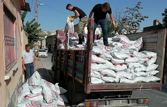 Kömür yakmanın yasak olduğu Kayseri merkezde 7000 ton kömür dağıtılacak!