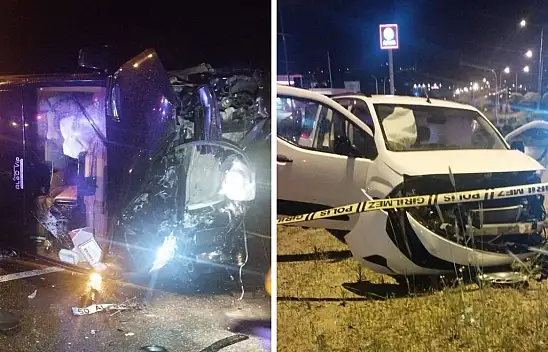Kavşaktaki çarpışma can aldı! Kadın olay yerinde öldü