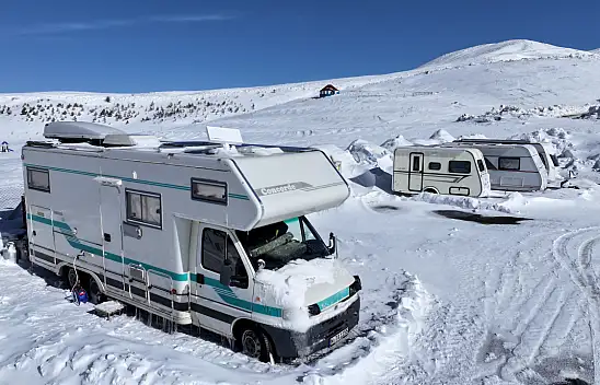 Kayaksever karavancılar Erciyes'te buluşuyor
