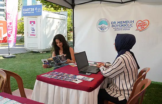 Kayseri Büyükşehir'den üniversite öğrencilerine 'şehre hoş geldiniz' desteği
