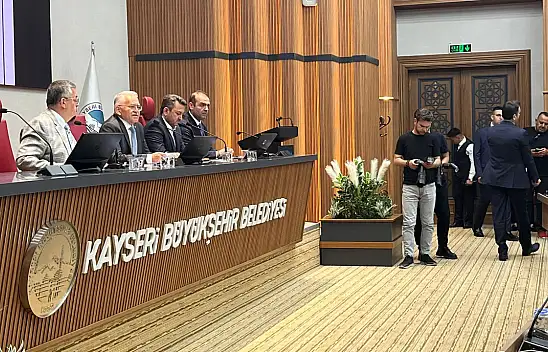 Kayseri Büyükşehir Meclis Toplantısı gerçekleşti