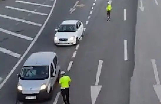 Kayseri'de 1 günde yüzlerce sürücüye ceza yağdı