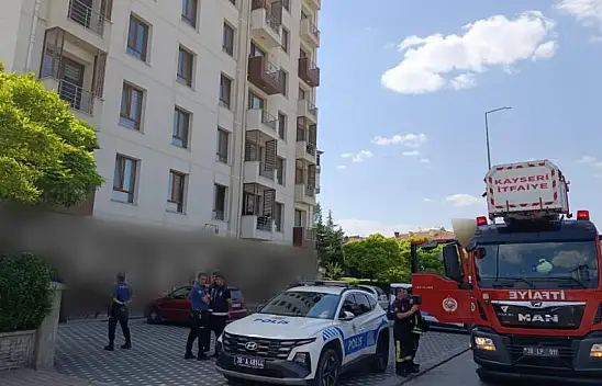 Kayseri'de 12 yaşındaki çocuk 5. kattan düştü!