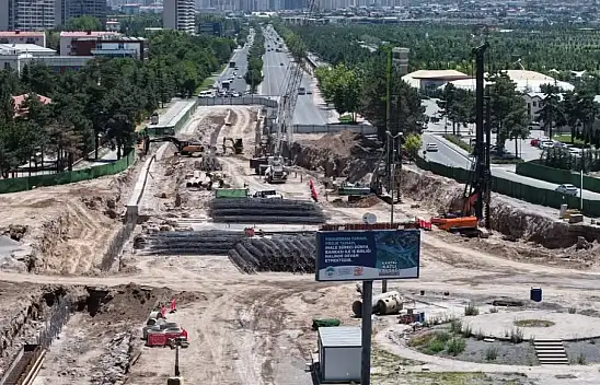 İşte Kayseri'de 20 bin litre yakıt tasarrufu sağlayacak yolun son durumu