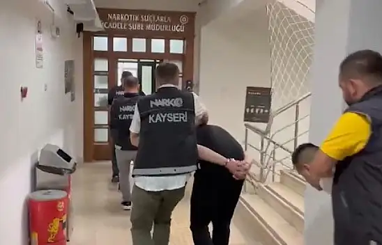 Kayseri'de 3 ay süren teknik takip sonucu onlarca kişi yakalandı