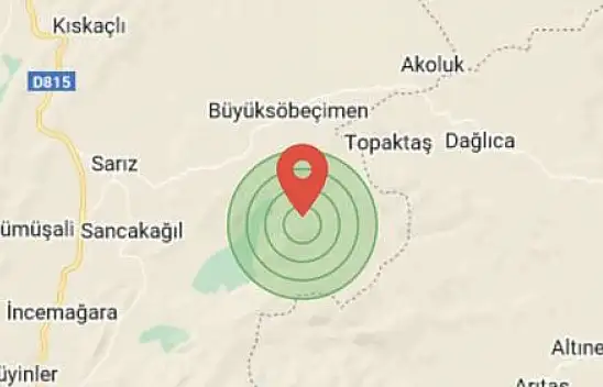Kayseri'de 3 ilçede 9 deprem