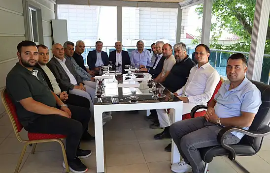 Kayseri'de 38 yıl çalıştığı kuruma veda etti