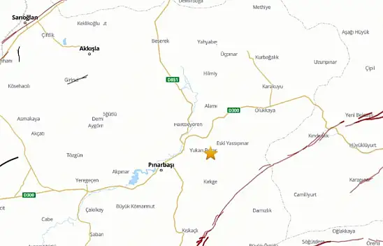 Kayseri'de 4.1 şiddetinde deprem!