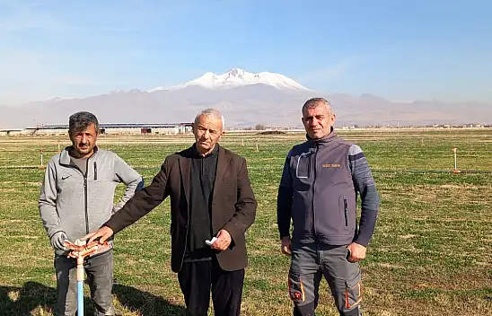 Kayseri'de 4 bin 600 dekarlık alan 19 kişiye kiralandı!