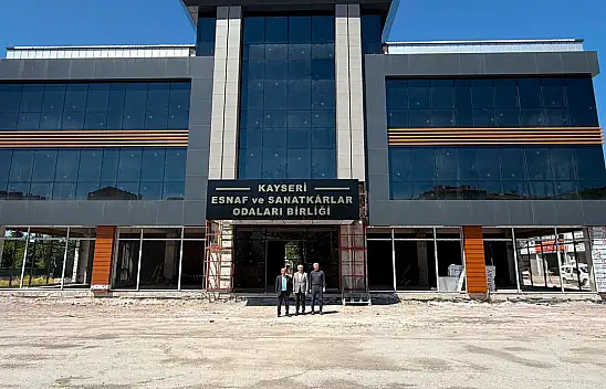 Kayseri'de 50 bin kişiye hizmet verecek bina hızla yükseliyor! İşte son durum