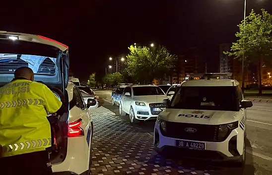 Kayseri'de alkollü sürücüye dudak uçuklatan ceza!