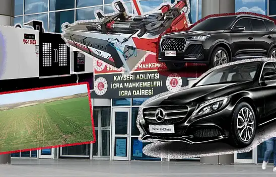 Kayseri'de bakın neler icralık olmuş neler?