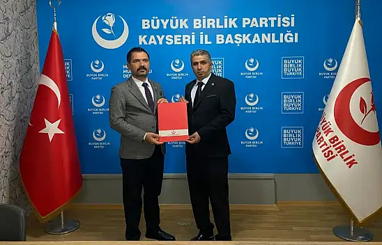 Kayseri'de BBP Hacılar İlçe Başkanı belli oldu: İşte yeni isim