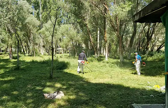 Kayseri'de binlerce kişiyi buluşturacak şenlik öncesi hummalı çalışma