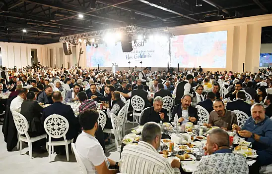 Kayseri'de binlerce sanayici iftarda buluştu