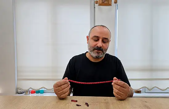 Kayseri'de binlerce tesbih yaptı ama kendisine bir tane ayıramadı