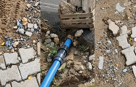 Kayseri'de bozuk yol tepkisi: İlla birinin düşüp sakatlanması mı lazım?