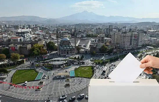Kayseri'de bugün seçim var!