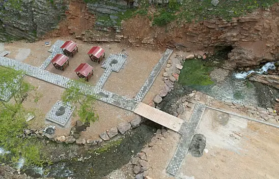 Kayseri'de Büyük Pınar Mesire Alanı açıldı! İki ayda tamamlandı