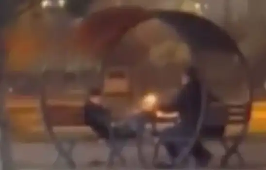 Kayseri'de çocuklar kamelya yaktı