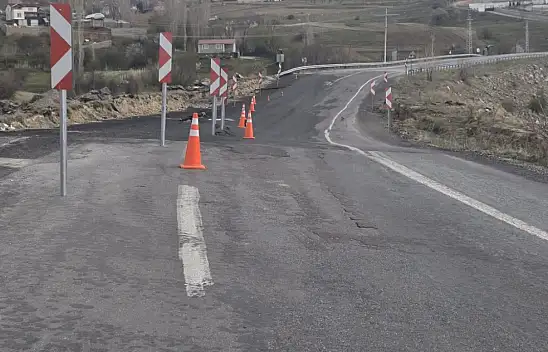 Kayseri'de çöken yol ile ilgili yeni gelişme! Çift yönlü kapatılacak